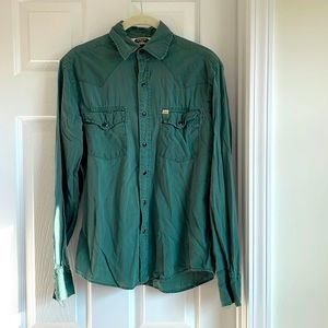 Men’s vintage salt valley western shirt XS